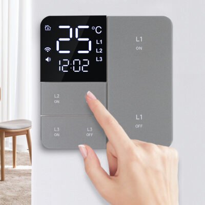 Smart Switch with temperature and time