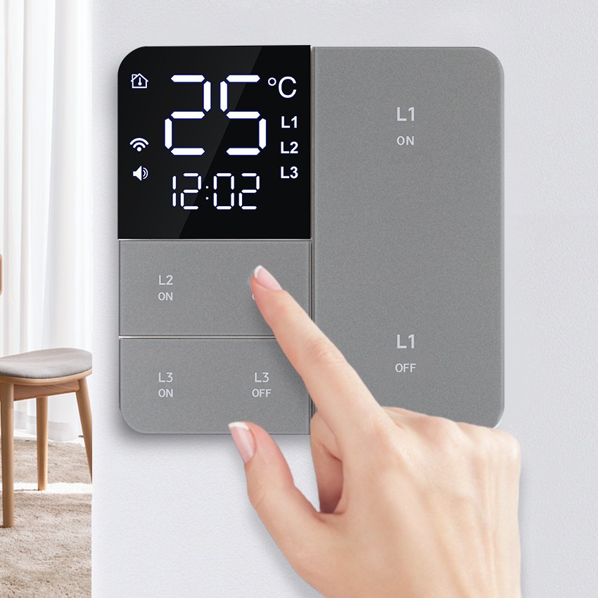 Smart Switch with temperature and time