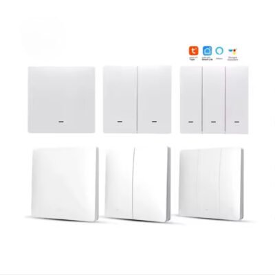 Tuya Wifi Smart 1/2 Switch Push Button Wall Switch